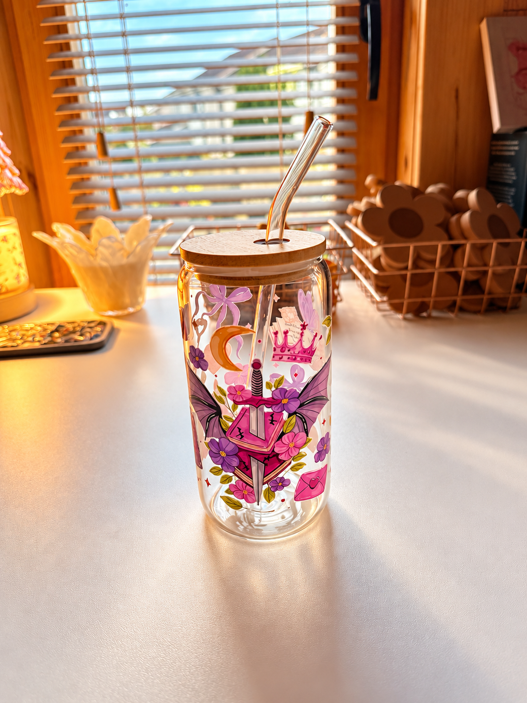 Dragon Fantasy Glass Cup